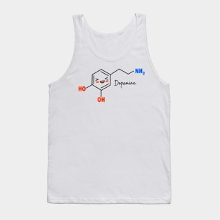 Dopamine Funny &amp; Dope Meme Chemical Structure Tank Top